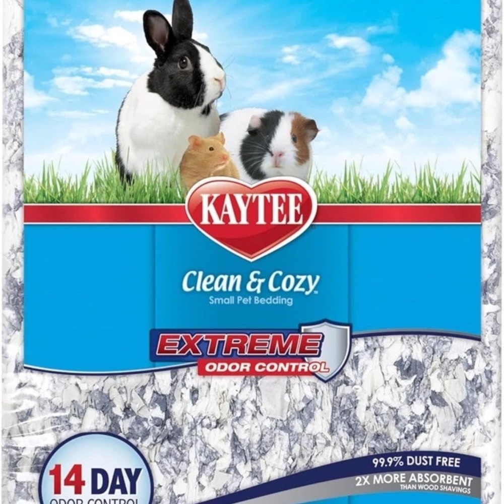 Kaytee Clean & Cozy Small Pet Bedding - White